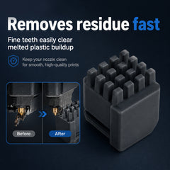 Nozzle Wipe Brush and Plug for Anycubic S1C 3D Printer