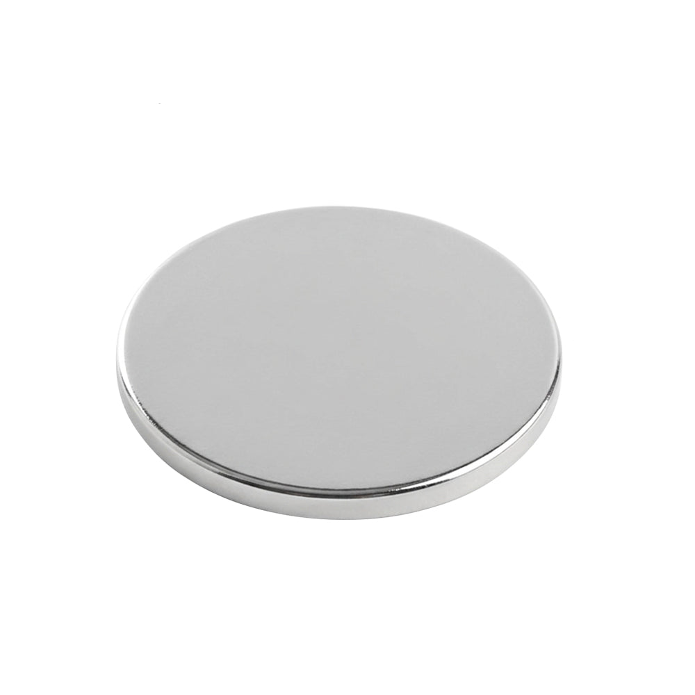 Nickel Plated Round Magnets for 3D Printing Bed, Tool Holder & DIY Projects, Anti-Corrosion