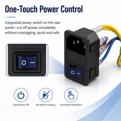 Power Switch Assembly for Bambu Lab A2L 3D Printer