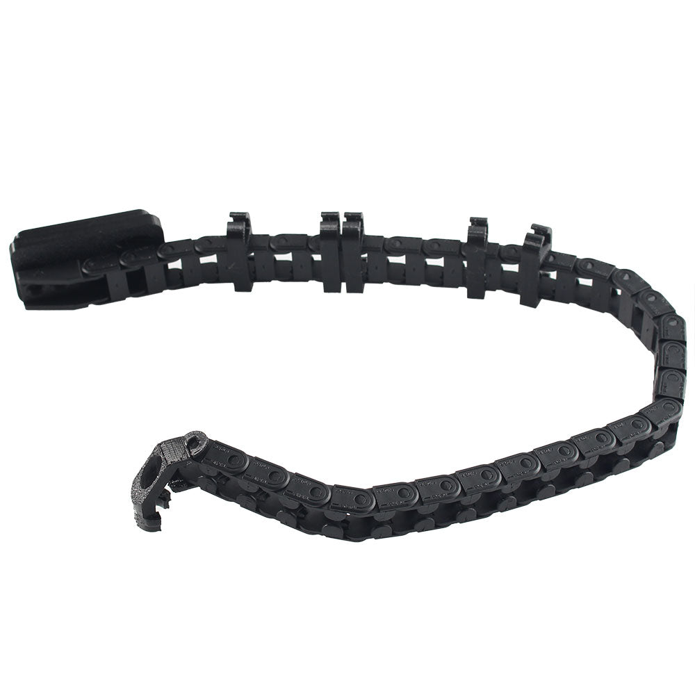 For Bambu Lab p1p Drag Chain Black Openning Type Wire Chains High Quality 3D Printer Parts