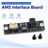 Replacement AMS Connector Board for Bambu Lab AMS Interface Board 24V Power Distribution Communication Module 3D Printer Part