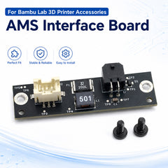 Replacement AMS Connector Board for Bambu Lab AMS Interface Board 24V Power Distribution Communication Module 3D Printer Part