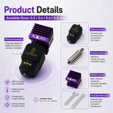 MPVD Coated Hotend for Bambu Lab X2D P2S H2S A1 Series 0.2 0.4 0.6 0.8mm Wear Resistant Nozzle with Silicone Sock High Flow 300°C