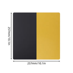 257x257mm Magnetic Sticker for Bambu Lab 3D Printer Build Plate 1.5mm Thick Flexible Magnetic Base Sheet