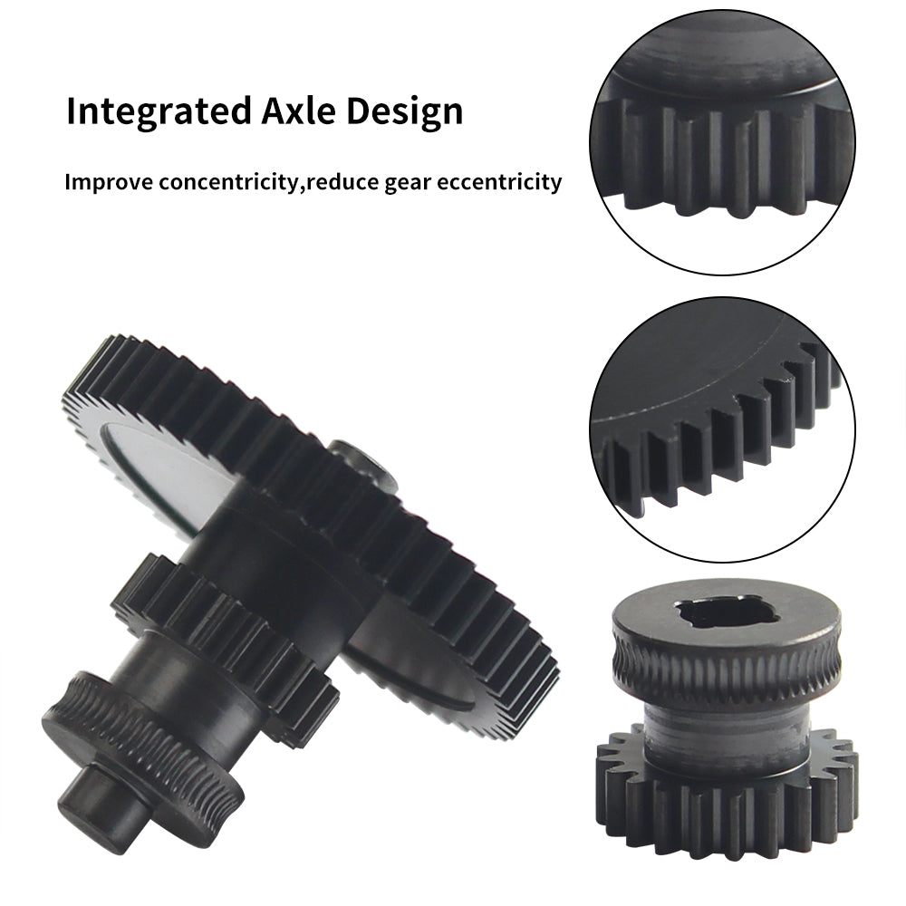 neptun gears Nanocoated Mold Steel Integrated Extruder Gear For ELEGOO Neptune 4 /Pro/Plus/Max 3D Printer