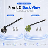 Hall Effect Filament Sensor for Flashforge AD5X 3D Printer Non-Contact Filament Runout Detection Board with Screws