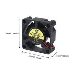 FYSETC 24V Hydraulic Fan Raspberry Pi 3010 Fan For Voron 0.2 3D Printer Accessories