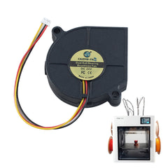 5015 DC24V Dual Ball Bearing Blower Cooling Fan With 3Pin Connector for Snapmaker U1 Print Head Extruder Nozzle Cooling Replacement