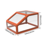 For Snapmaker U1 Top Cover Insulated and Dustproof Transparent Enclosure Upgraded 3D Printer Parts for Snapmaker U1