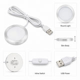 DIY Turbo Lamp Kit for 3D Printing Projects Creative Desk LED Light USB Powered 5V 2W with Switch for Maker Desktop Decoration