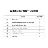 7-in-1 Complete Cable Pack for Bambu Lab 3D Printer H2D/H2C/H2S