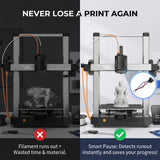 Filament Runout Sensor for Anycubic Kobra 3 3D Printer Replacement Break Detection Module Photoelectric Switch Board