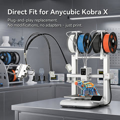 Hotend Heating Assembly Kit for Anycubic Kobra X 3D Printer