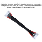 Display Connector Cable for Bambu P1 Series 3D Printer High Speed Power Data SD Card Signal Wire