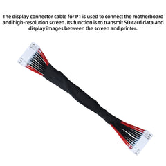 Display Connector Cable for Bambu P1 Series 3D Printer High Speed Power Data SD Card Signal Wire