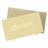 FYSETC 230x150mm PEI Sheet One Sided Textured/Smooth Spring Steel Flexible Build Plate Compatible with Replicatr QIDI X-Pro Creator Pro