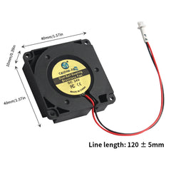 Blower Cooling Fan  Turbo Fan 4010 24V DC For Creality Sprite Extruder Sprite Extruder Hot End Fan and DC 24V Turbo Fan for Creality Ender 3 S1/ Ender 3 S1 Pro/CR-10 Smart Pro