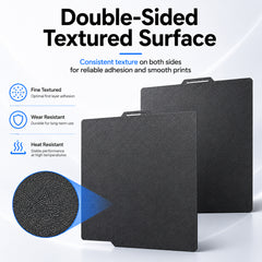 Double Sided Textured PEI Build Plate for Bambu Lab A1 P1P P1S X1 X1C
