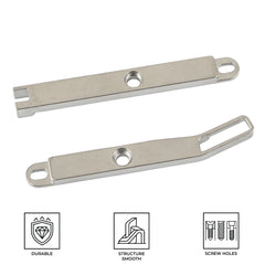 Replacement Filament Cutter Lever Assembly for Bambu Lab X2D 3D Printer Left and Right Metal Lever Set with Magnet and Spring