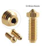 FYSETC 10PCS/SET 0.4mm Brass Nozzles For ANYCUBIC Kobra 2 Kobra 2 Plus Kobra 2 Max Kobra 2 Pro Kobra 2 3D Printer Hot End for 1.75mm Filament