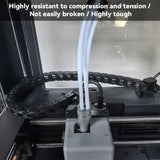 Open Cable Drag Chain Cable Carrier for Flashforge AD5X 3D Printer Wire Routing Management Upgrade Kit