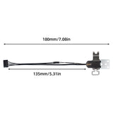 Hotend Heating Assembly for Bambu Lab P2S, 180mm Total Length, with Mounting Screws, Complete Heater and Thermistor Unit for 3D Printer