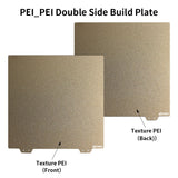 330 * 330mm Double Sided Textured Pei Sheet and Magnetic Build Plat For Elegoo Neptune 3 Plus/4 Plus, Geeetech A30, Tronxy X3S/ X5S /X5SA Pro and QIDI TECH X-Max 3