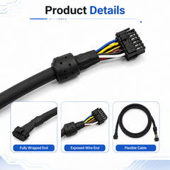 Toolhead Wiring Cable Loom for Creality K2 Plus 3D Printer