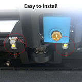 FYSETC Hotend Nozzle Lighting 3D Printer Accessories 24 Voltage LED 1600mm Line Length for ENDER-3 ENDER-3 PRO ENDER-3 V2