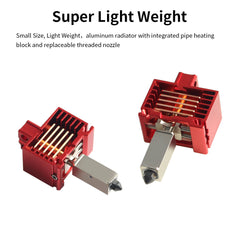 Upgrade Hot End Upgrade TZ 3.0 Hotend For Bambu Lab X1 Series 3D Printer Accessories