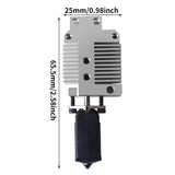 For SV08 Upgraded Hotend High Temperature Resistance Supports Fast Printing With Hardened Steel 0.4mm Nozzle For SV08 3D Printer