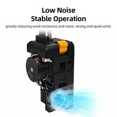 DC 24V Brushless Hotend Cooling Fan for Snapmaker U1 3D Printer Low Noise Stable Operation with 135mm Cable