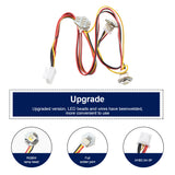 FYSETC Voron StealthBurner LED Kit NeoPixel RGBW Mini Button PCB Leds PTFE Wiring Harness For Voron2.4 Trident 3D Printer Parts