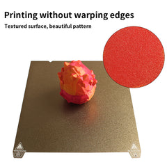 FYSETC 3D Printer Parts PEI Sheet For Creality K1 Max 315*310mm Double Side PEI Powder Coating And Smooth PEI Build Plate