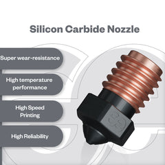 FYSETC Phaetus Silicon Carbide V6 Nozzle Temperature Resistance 550℃ Nozzles Suitable Every Material for Voron Vzbot Prusa