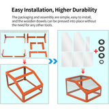 For Snapmaker U1 Top Cover Insulated and Dustproof Transparent Enclosure Upgraded 3D Printer Parts for Snapmaker U1