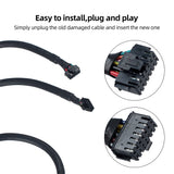 Double End Preassembled Plug Print Head Cable for Creality K2 3D Printer Thick Flexible Rubber Sheath Wire Harness