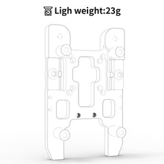 IDM Scanner Levelling Sensor All CNC Metal Bracket 6061 Aluminium Light Weight Material for Voron 2.4 Trident Beacon