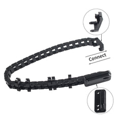 For Bambu Lab p1p Drag Chain Black Openning Type Wire Chains High Quality 3D Printer Parts