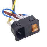 Power Switch Socket for Bambu Lab X2D 3D Printer