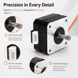 Extruder Stepper Motor for Anycubic Kobra 3 Replacement 42 Stepper Motor Direct Drive Extruder Motor 3D Printer Part