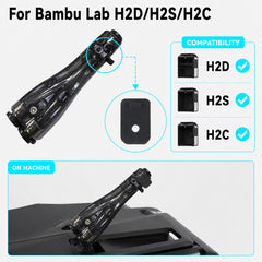 10Pcs Filament Cleaning Pad for Bambu Lab H2 Series 3D Printer