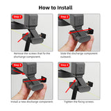 Purge Waste Wiper Assembly With Fixing Screw for Bambu Lab A1 A1 Mini Hotend Nozzle Cleaning & Filament Waste Collection
