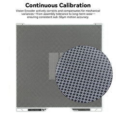 Vision Encoder Calibration Plate for Bambu Lab H2D H2S H2C 3D Printer XY Axis Motion Accuracy Calibration Tool 50um Precision