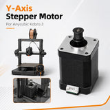 Stepper Motor for Anycubic Kobra 3 X Axis Y Axis 42 Motor  Replacement Part for Kobra 3 X Print Head Bed Movement