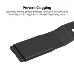 Flow Blocker for Bambu Lab X2D 3D Printer Metal Nozzle Sealing Plate Replacement Part for Dual Hotend Oozing Prevention