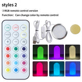 For Bambu Lab Multi-color Led Remote Control/Button/Mobile Phone Control Lighting Kit 3D Printing RGB Led Model