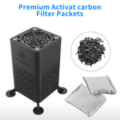 3D Printer Air Purifier Activated Carbon Air Filter LCD DLP Resin Gas for Anycubi Vyper Ender3 CR-10s 3D Printer Accessories