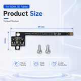 Hall Effect Filament Sensor for Flashforge AD5X 3D Printer Non-Contact Filament Runout Detection Board with Screws
