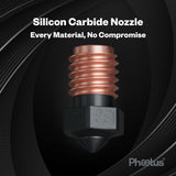 FYSETC Phaetus Silicon Carbide V6 Nozzle Temperature Resistance 550℃ Nozzles Suitable Every Material for Voron Vzbot Prusa